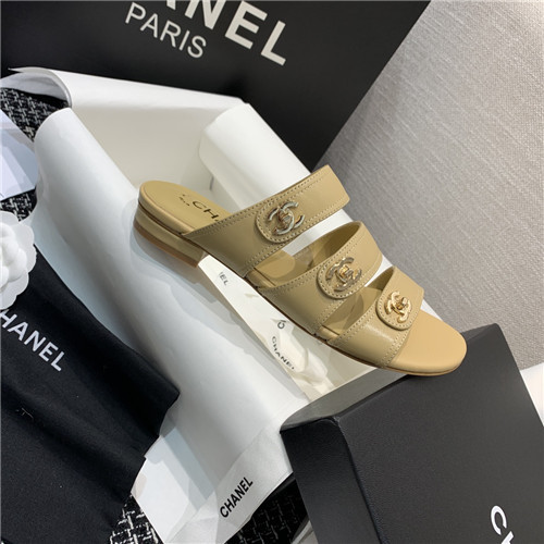 Ch**el flat sandals slippers