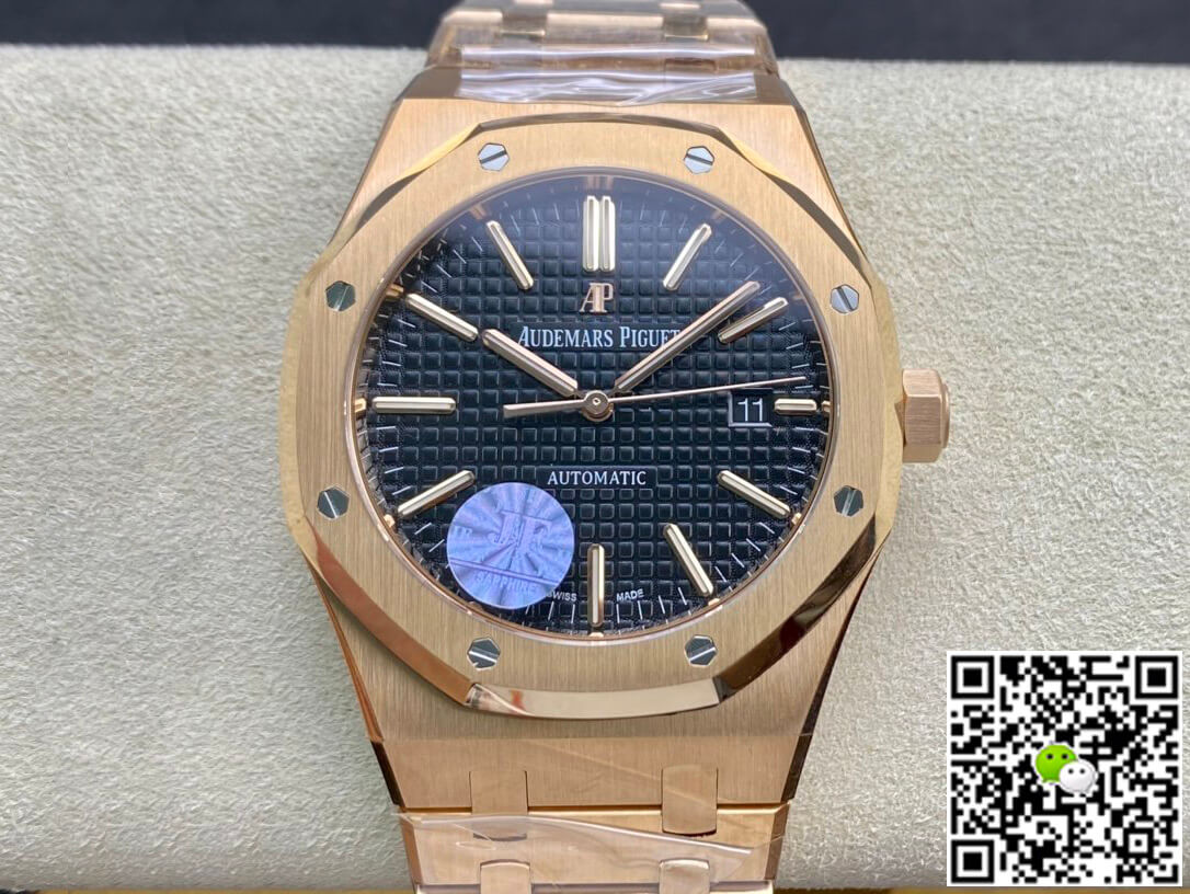 Audemars P1g*et Replica 15400OR.OO.1220OR.01 JF Factory Mechanical Watches 1:1 Best Edition Swiss ETA3120 Rosegold