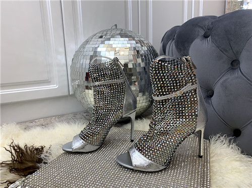 rene caovilla heel boots sandals