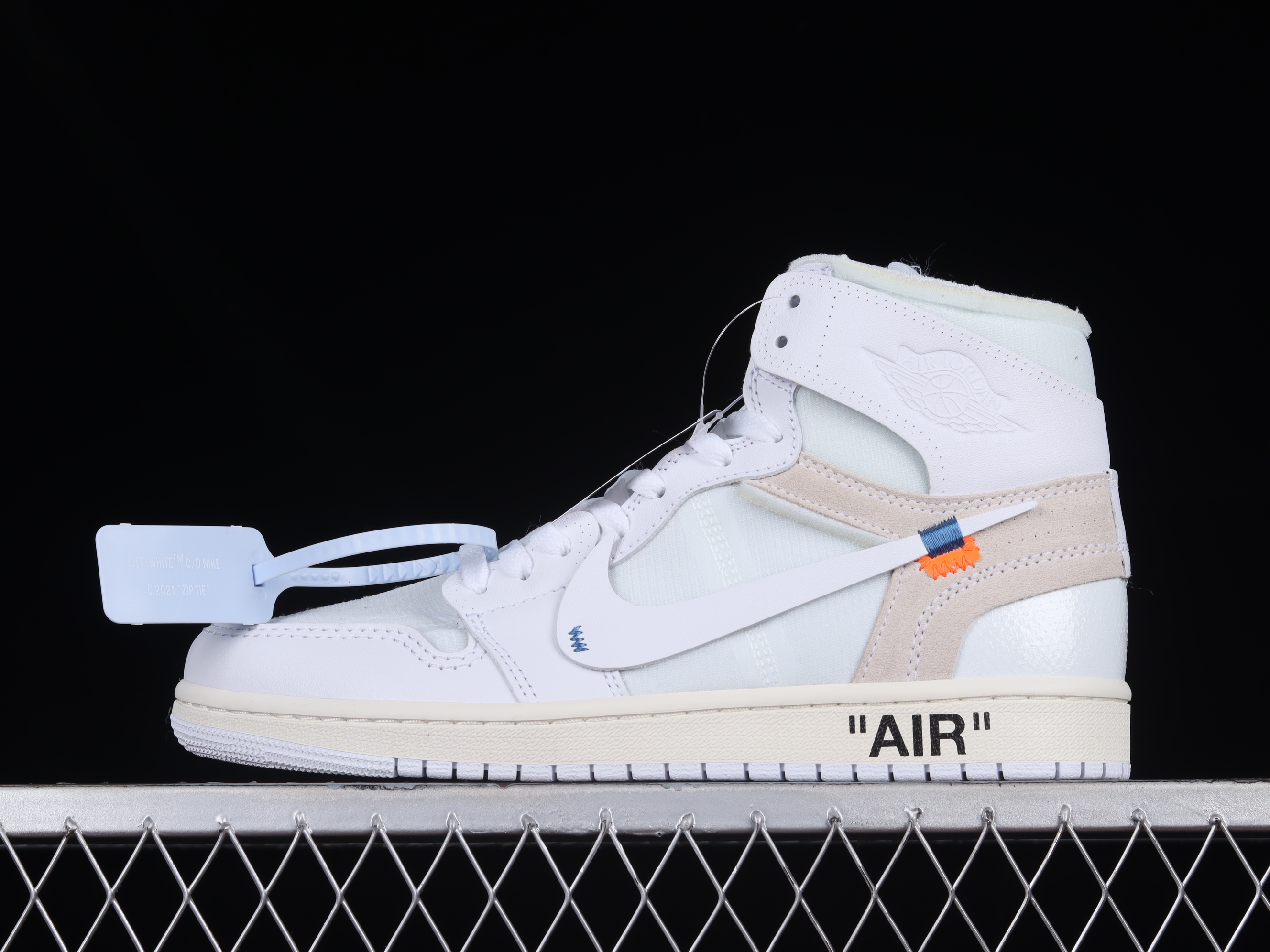 Jordan 1 Retro High Off-White White Extended Size