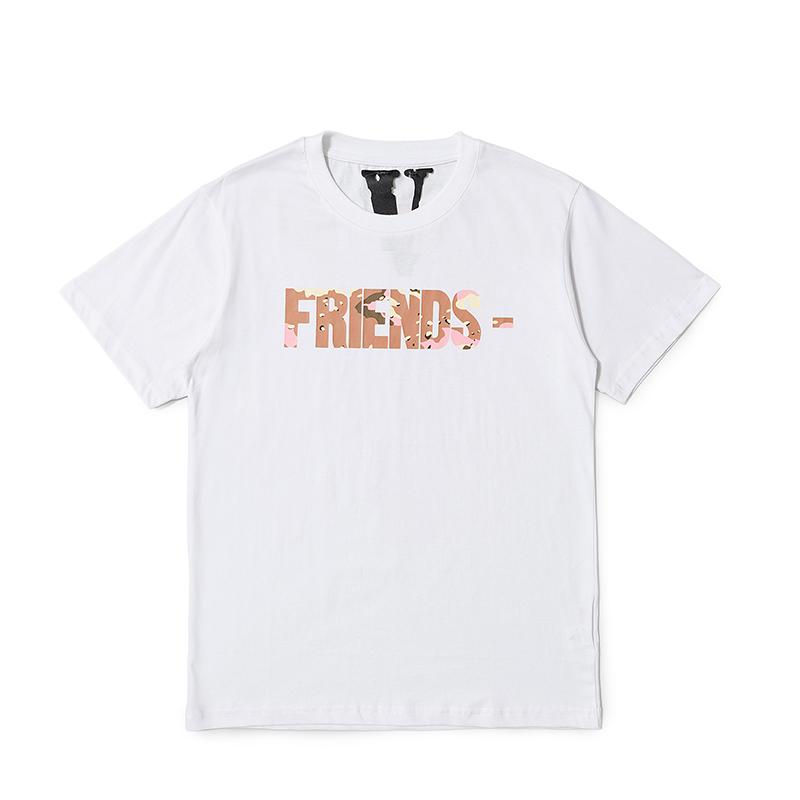 Vlone Nyc Exclusive Desert Camo Friends Tee