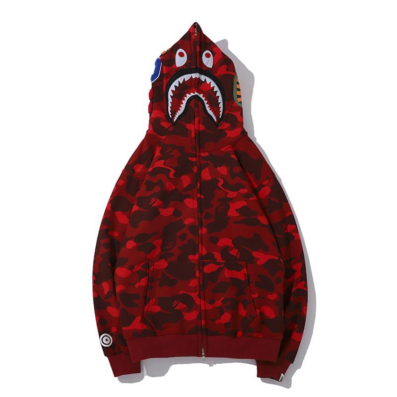 BAPE 1st Camo Shark Full Zip Hoodie