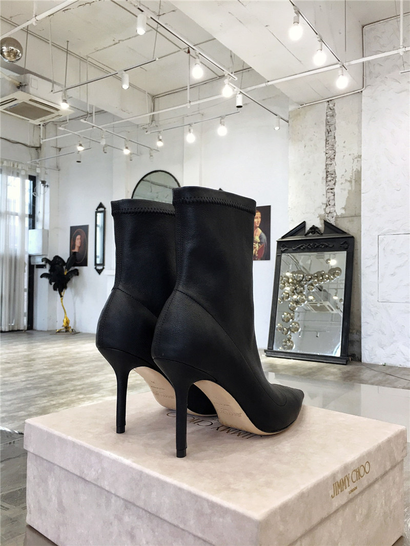 J1m*y Ch00 high heel stretch boots