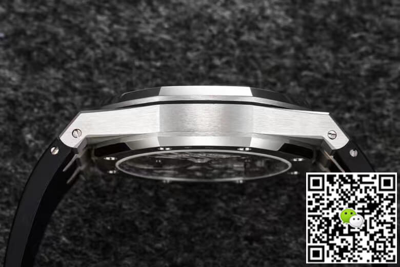 Replica Audemars P1g*et Royal Oak Tourbillon 1:1 Best Edition R8 Factory V3 Black Strap