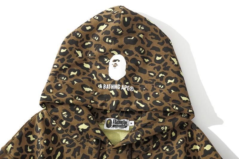 BAPE Leopard Pullover Hoodie