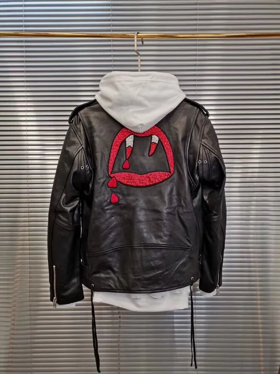 Sa1nt Lau*nt Replica Real Leather Jacket