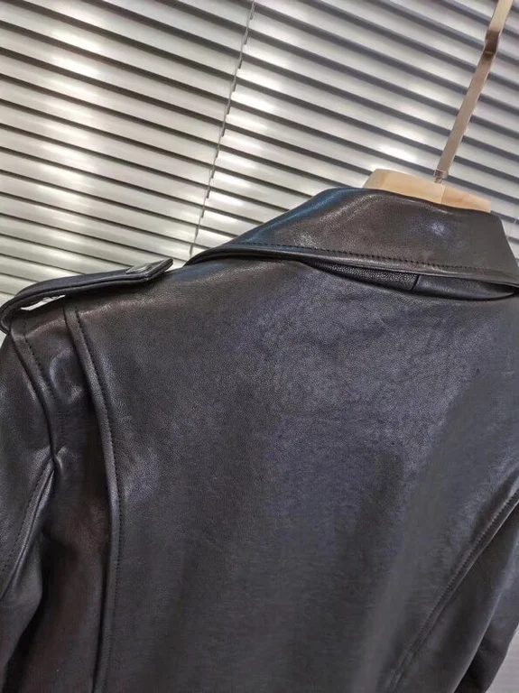 Sa1nt Lau*nt Replica Real Leather Jacket