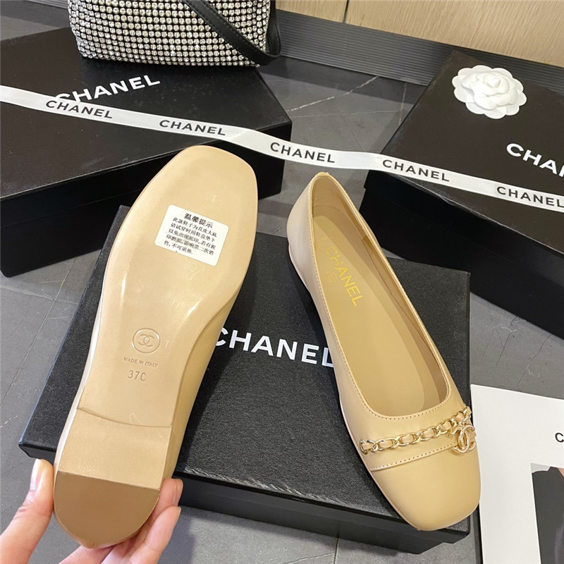 Ch**el Flat Dupes shoes