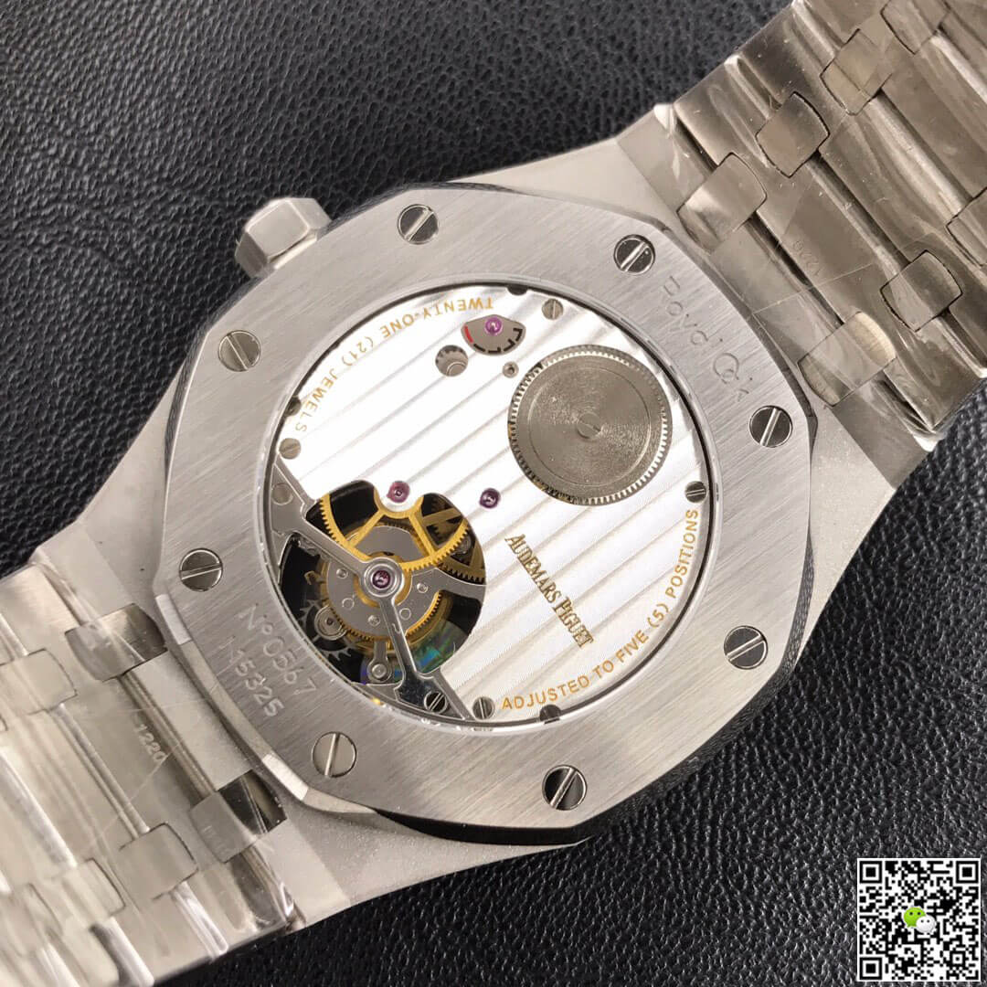 Replica Audemars P1g*et Royal Oak Tourbillon 26510ST.OO.1220ST.01 1:1 Best Edition JF Factory Blue Dial