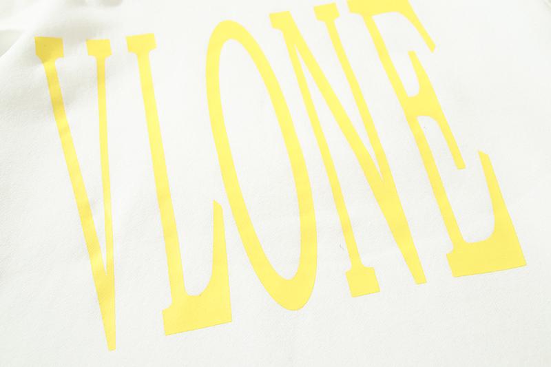 VLONE Stape V plus thickening White Hoodie