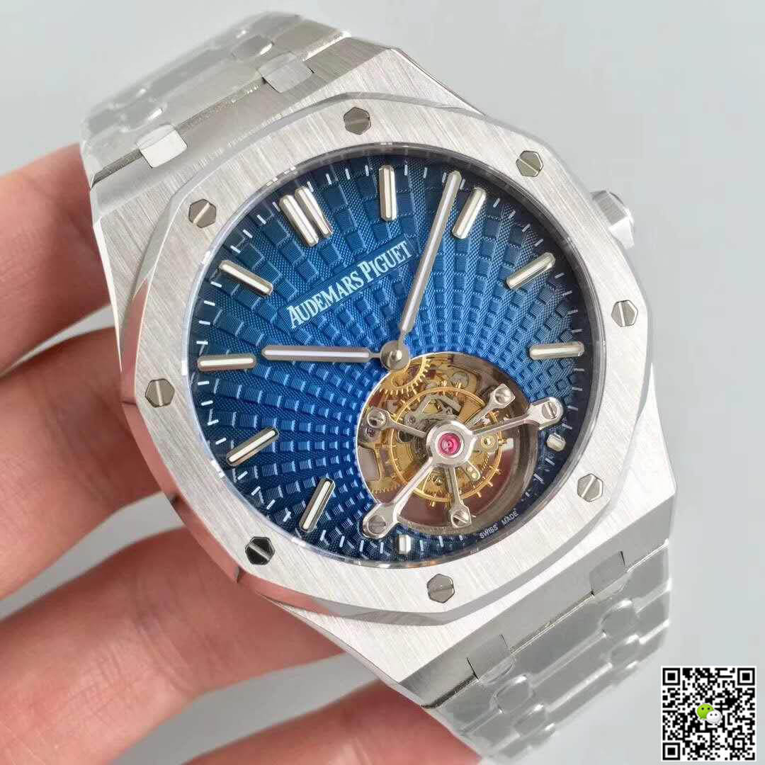 Audemars P1g*et Replica 26522OR.OO.120OR R8 Factory 1:1 Best Edition Swiss Tourbillon Blue Dial