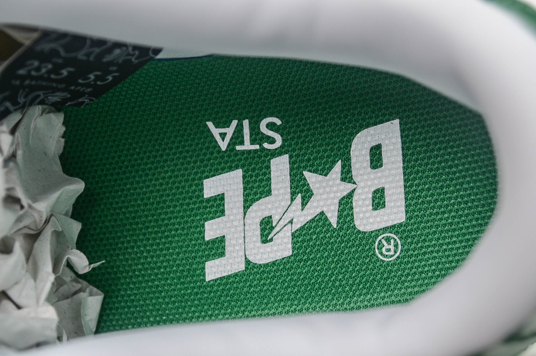 A Bathing Ape Bape Sta Low Green