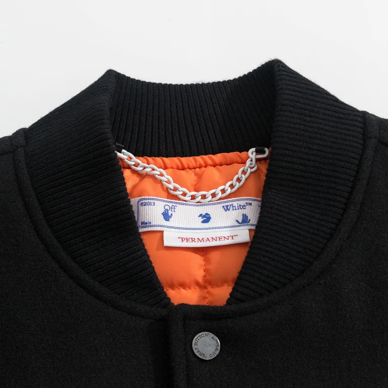 Off White Real Leather Jacket