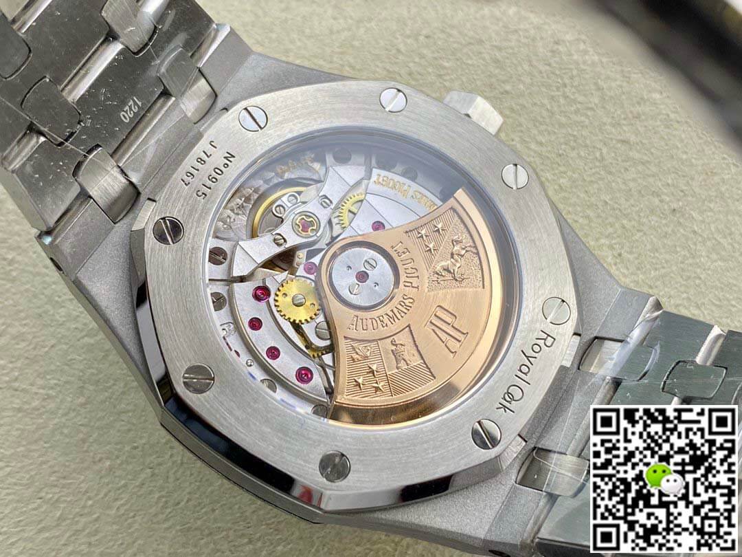 Replica Audemars P1g*et Royal Oak 15450ST.OO.1256ST.01 1:1 Best Edition JF Factory Silver Dial