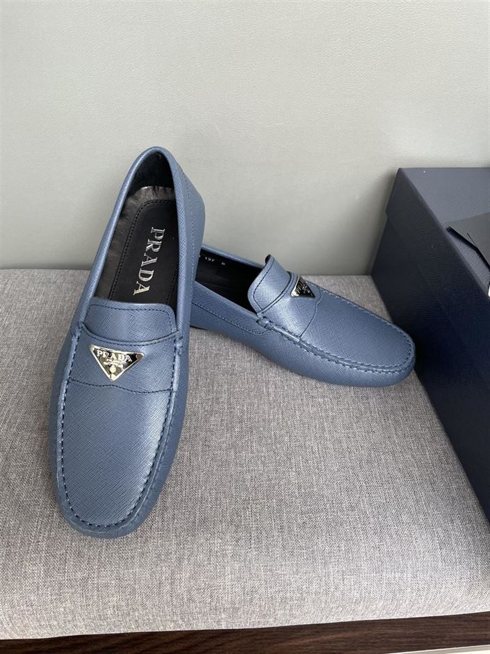 Pra*a SAFFIANO LEATHER DRIVER   PRS037