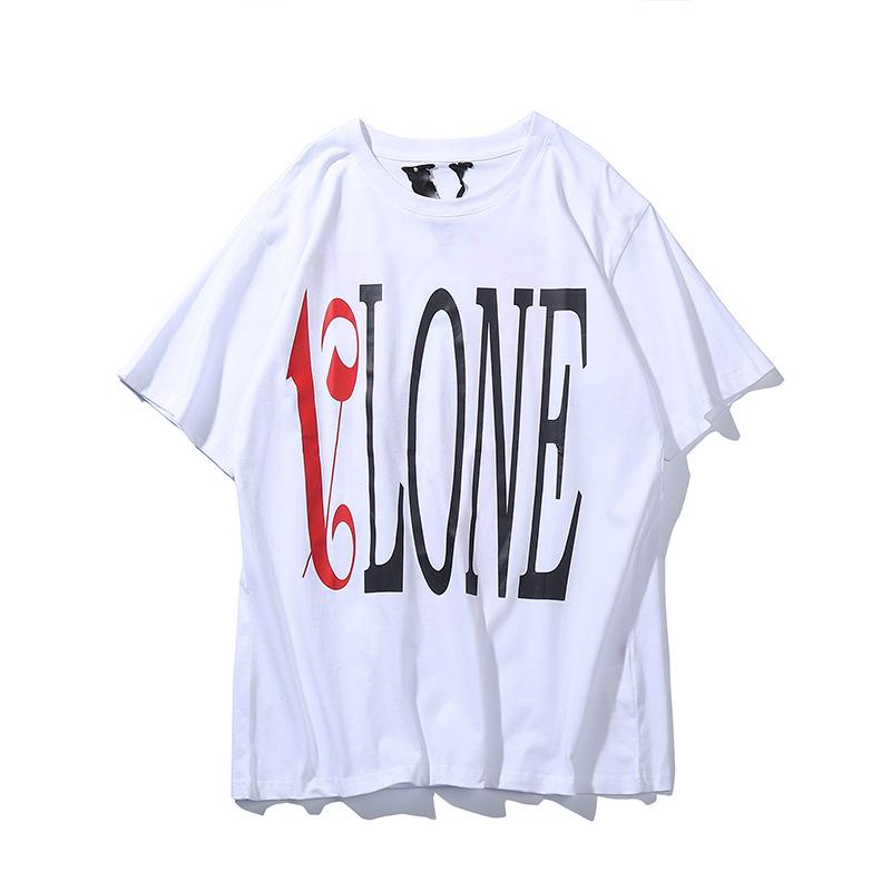 Vlone Palm Angels Red V Tee