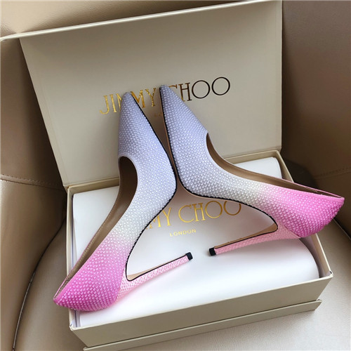 J1m*y Ch00 pearl high heels sandals