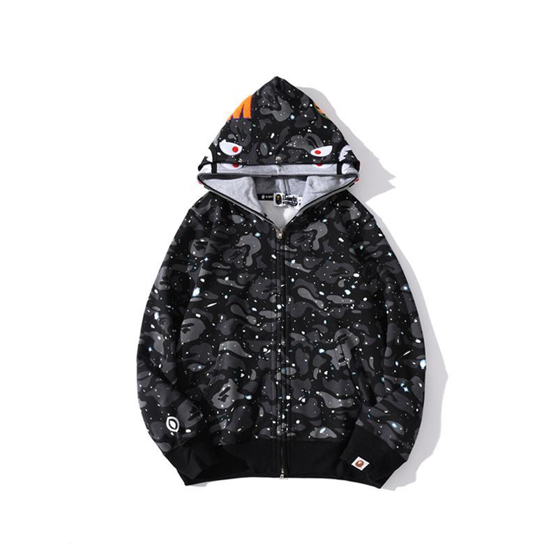Bape Full Zip Shark Hoodie