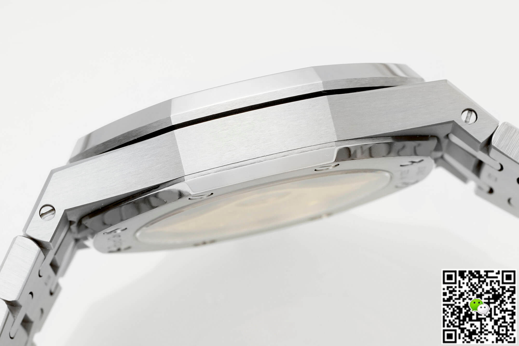 Replica Audemars P1g*et Royal Oak 15450ST.OO.1256ST.01 1:1 Best Edition APS Factory Silver Dial