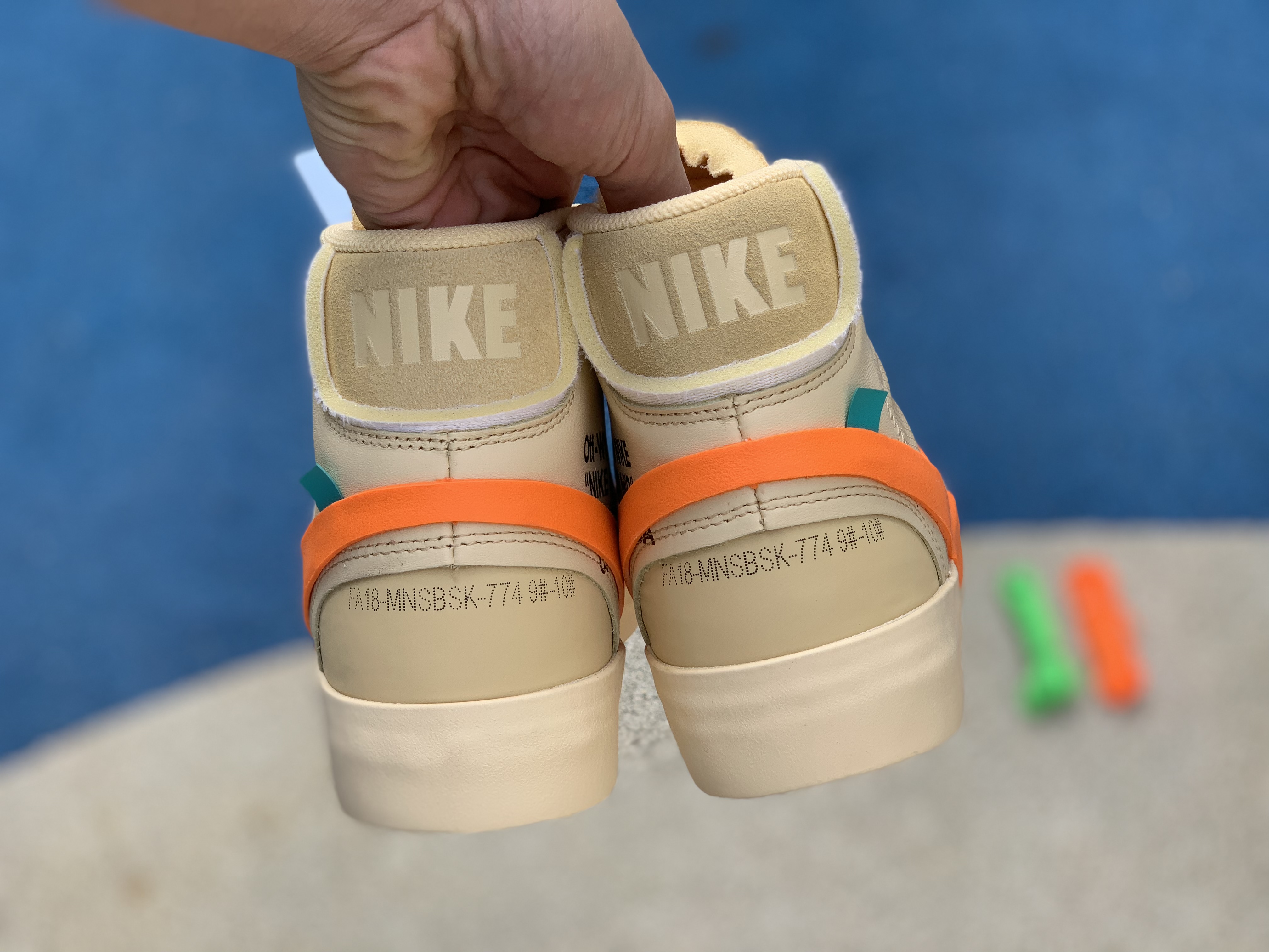 Nike Blazer Mid Off-White All Hallow s Eve Extended Size