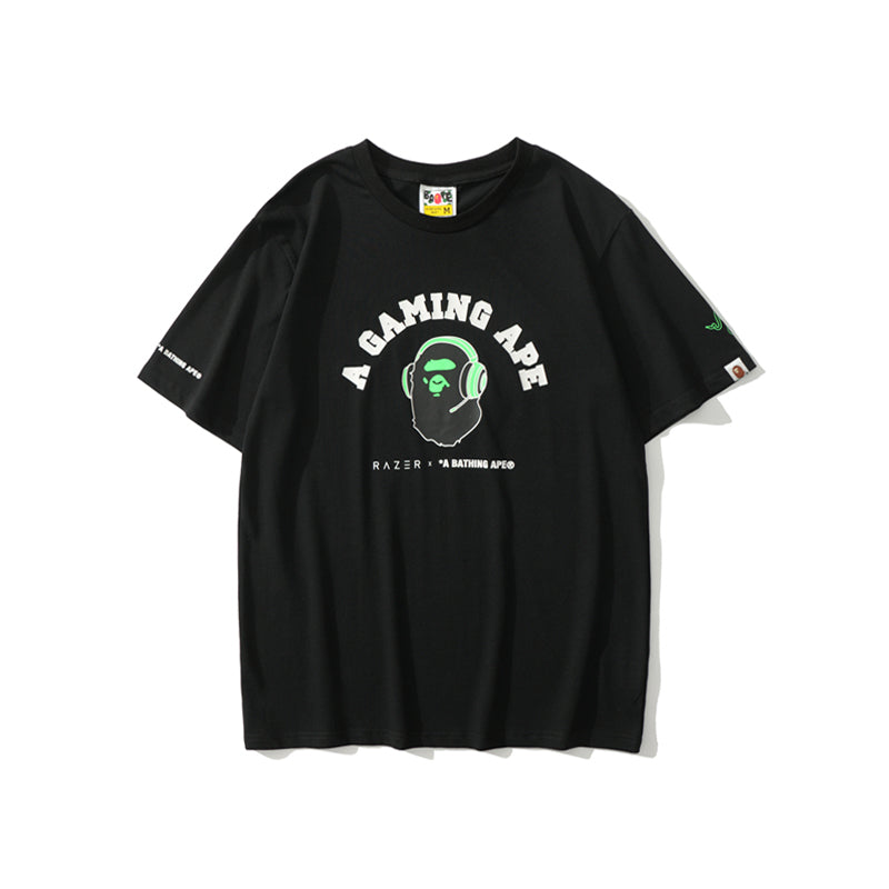 Bape x RAZER T Shirt Gaming Cotton Tee 1708