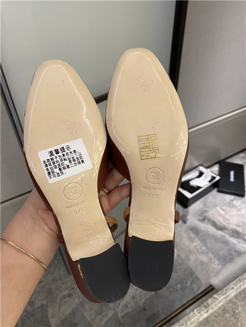 Ch**el Slingback Dupe heels sandals