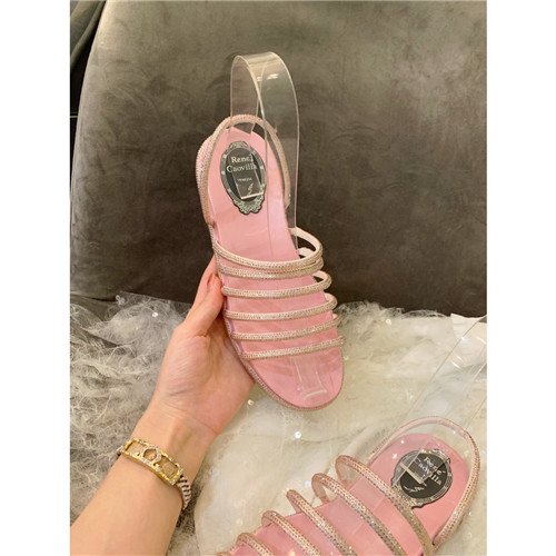 rene caovilla rome slippers sandals