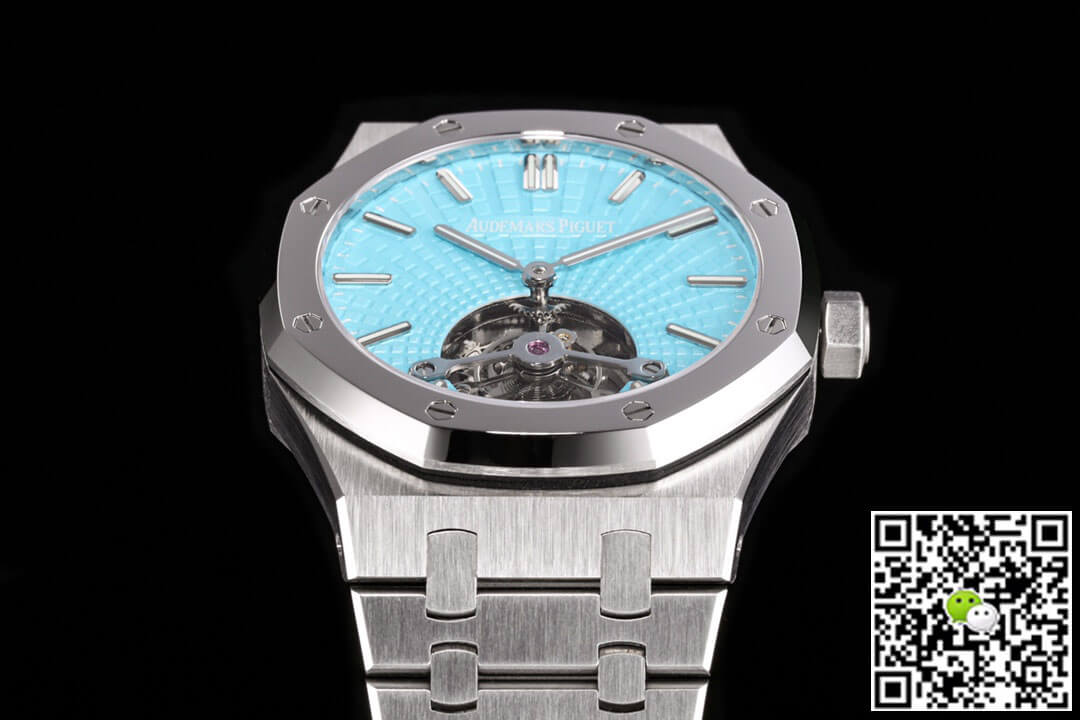 Replica Audemars P1g*et Royal Oak Tourbillon 26530PT.OO.1220PT.01 1:1 Best Edition R8 Factory Blue Dial