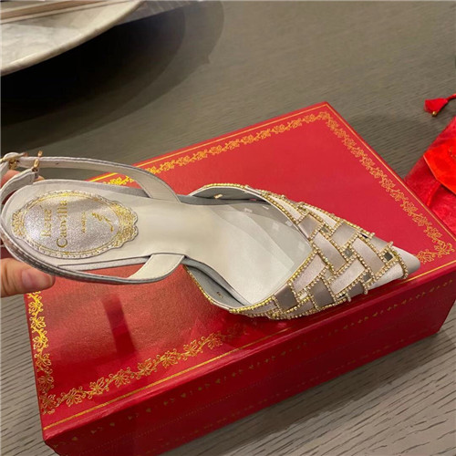 rene caovilla heel sandals