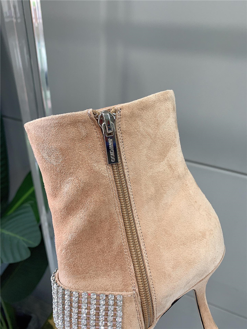 J1m*y Ch00 Pearl Heels Dupe rhinestone high-heeled boots