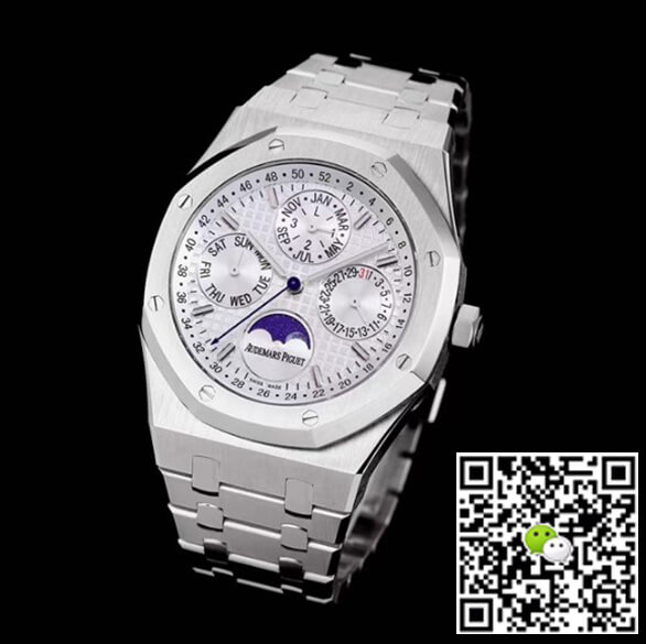 Replica Audemars P1g*et Royal Oak 26574ST.OO.1220ST.001 1:1 Best Edition APS Factory White Dial