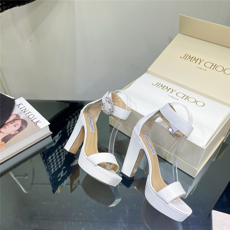 J1m*y Ch00 block heel sandals