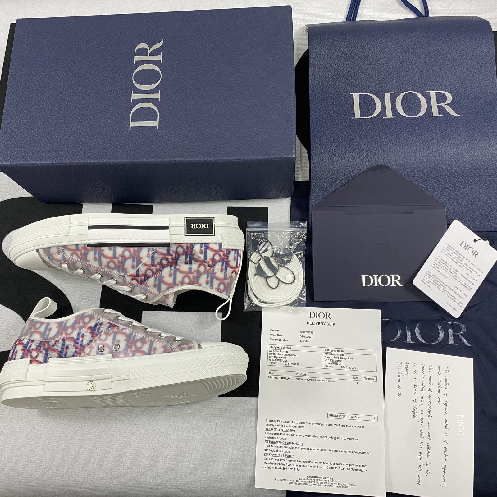 D10r B23 High Top Sneaker 1