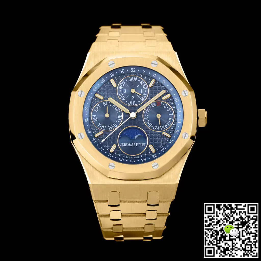 Replica Audemars P1g*et Royal Oak 26574BA.OO.1220BA.01 1:1 Best Edition APS Factory Blue Dial