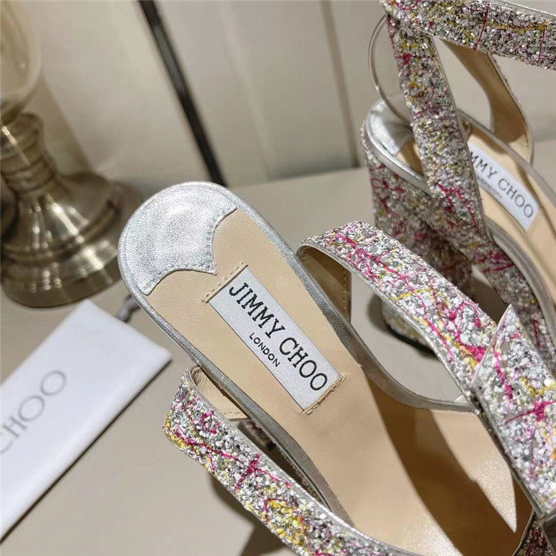 J1m*y Ch00 Fashion Heel Sandals