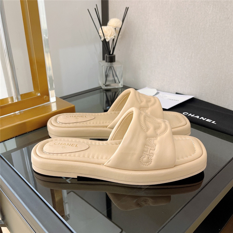 Ch**el flat sandals slippers