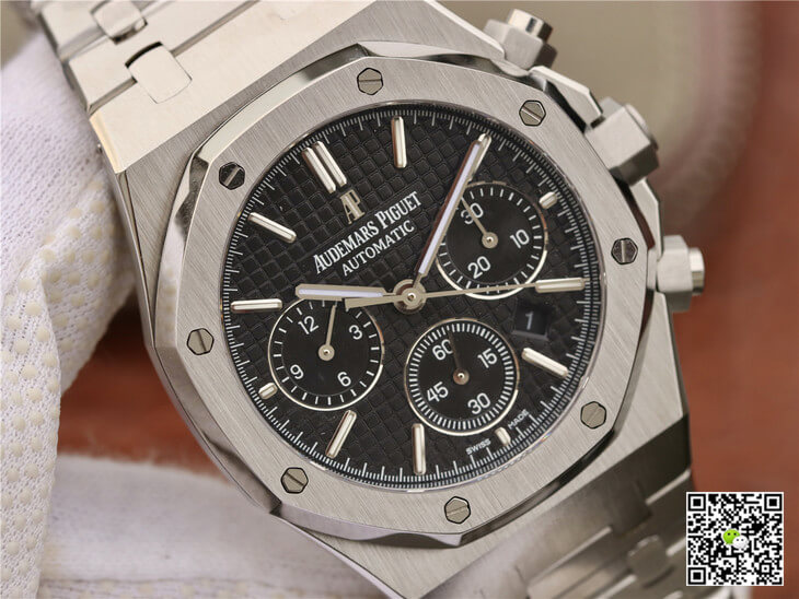 Replica Audemars P1g*et Royal Oak Chronograph 26320ST.OO.1220ST.01 1:1 Best Edition OM Factory Black Dial