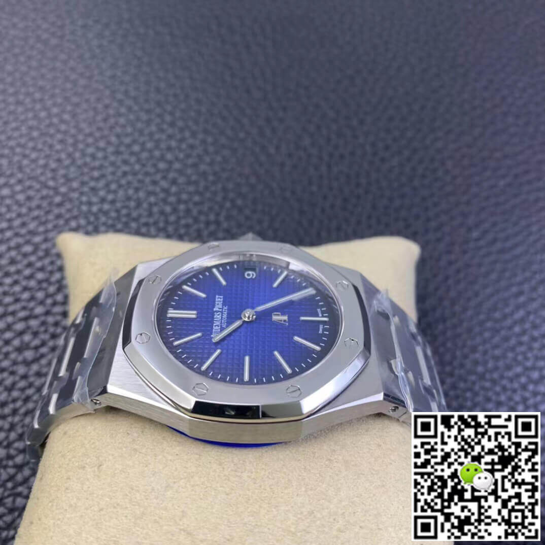 Replica Audemars P1g*et Royal Oak 15202IP.OO.1240IP.01 1:1 Best Edition ZF Factory Smoked Blue Dial