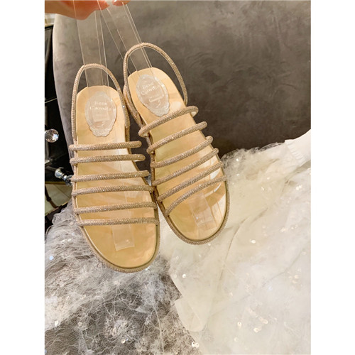 rene caovilla rome slippers sandals