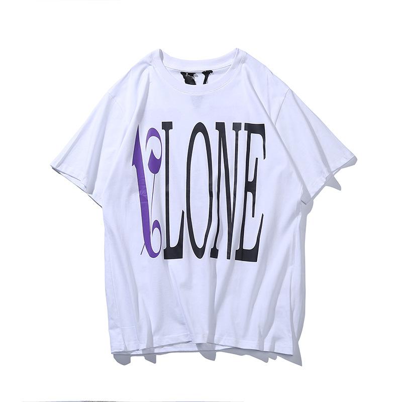 Vlone Palm Angels Purple V Tee