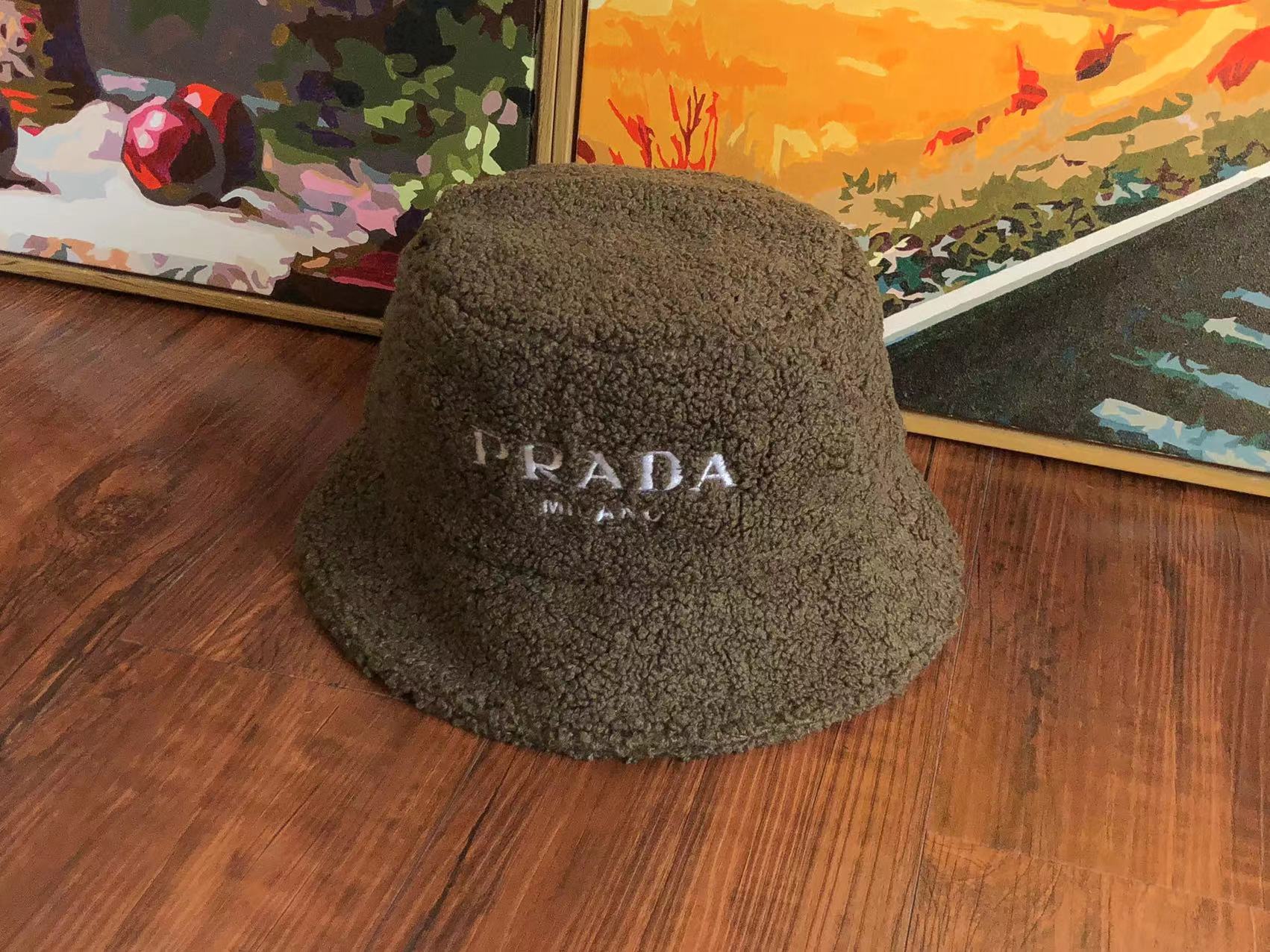 Pra*a Bucket Hat Dupe