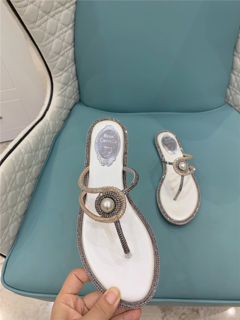 René Caovilla slippers sandals