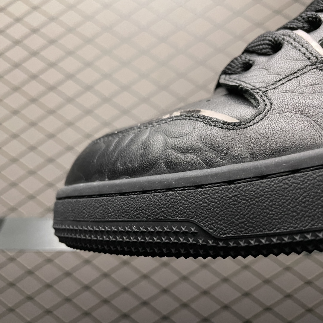 A Bathing Ape Bape SK8 Sta Black Silver