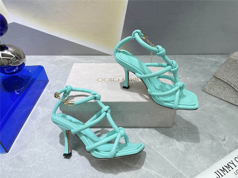 J1m*y Ch00 Pearl Heels Dupe square toe sandals