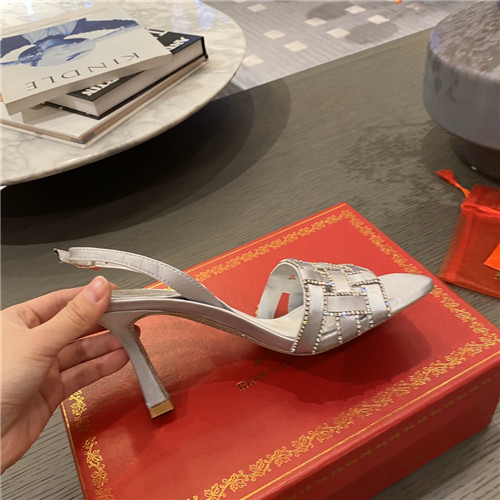 rene caovilla heel sandals