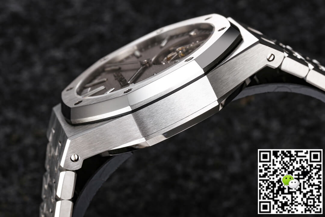 Replica Audemars P1g*et Royal Oak Tourbillon 26530TI.OO.1220TI.01 1:1 Best Edition R8 Factory Dark Grey Dial
