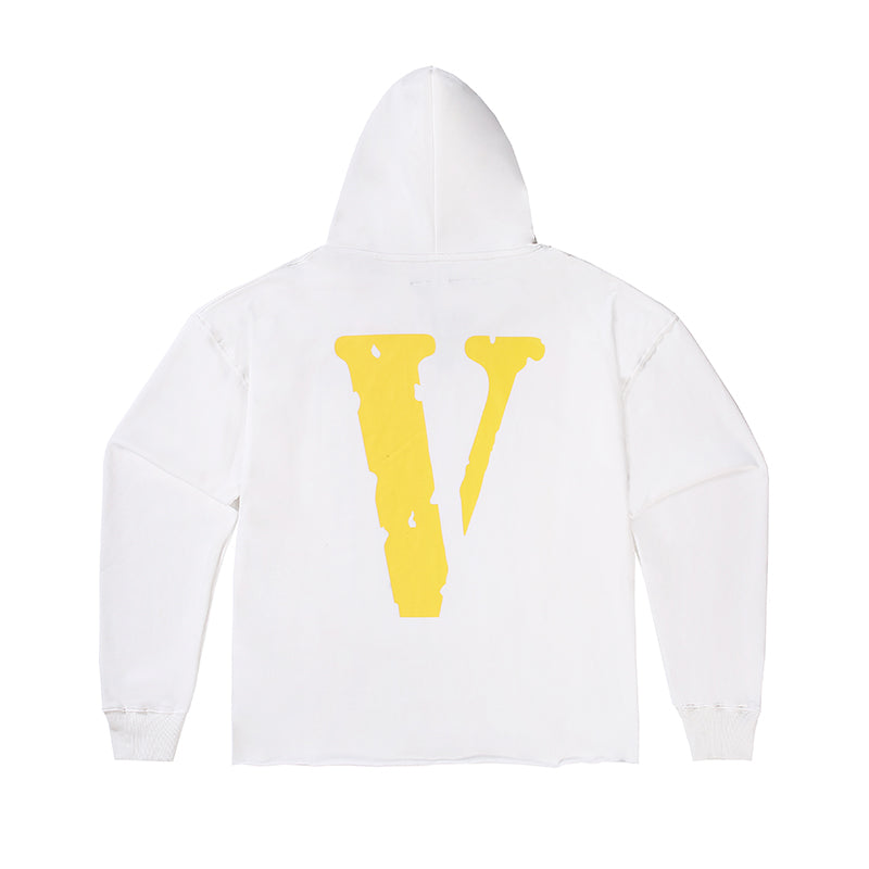 Vlone Staple Yellow V Hoodie 6674