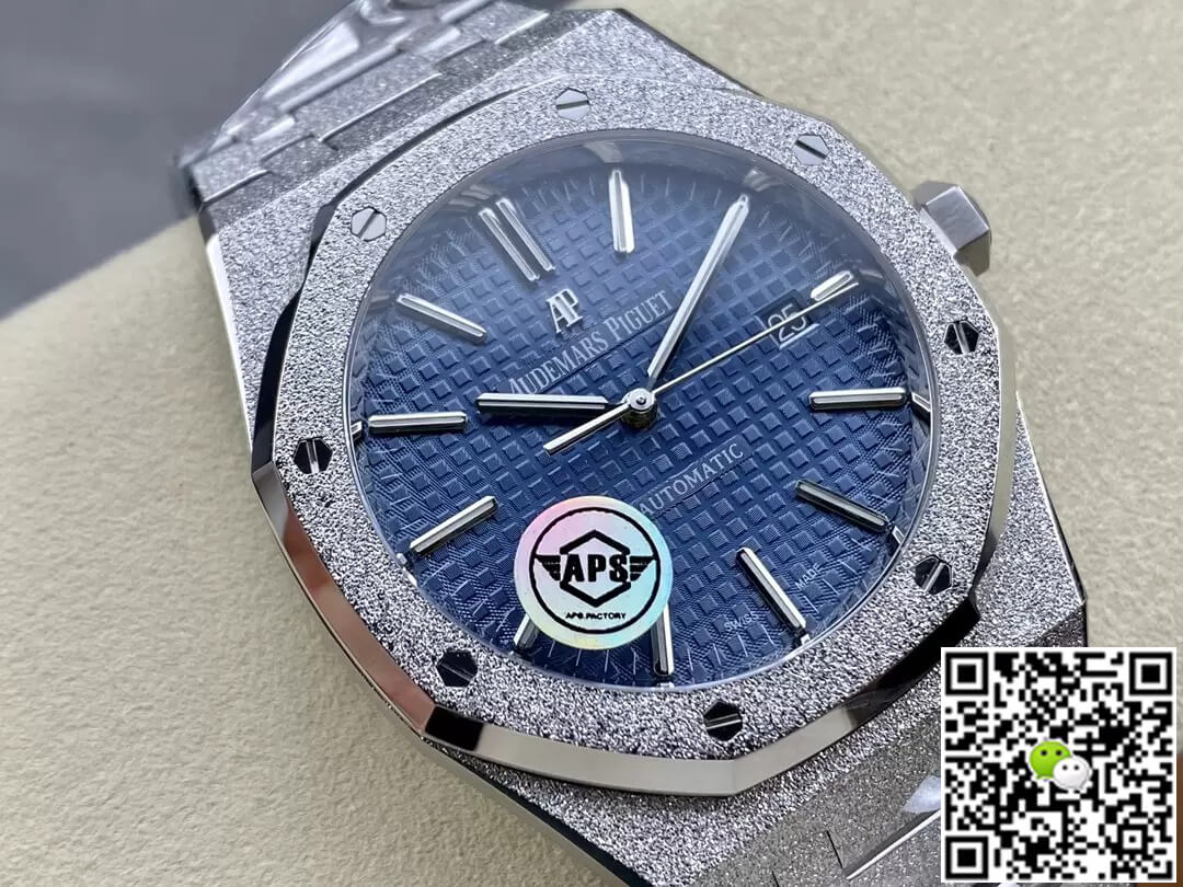 Replica Audemars P1g*et Royal Oak 15410BC.GG.1224BC.01 1:1 Best Edition APS Factory Blue Dial