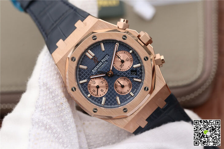 Replica Audemars P1g*et Royal Oak Chronograph 26331OR.OO.D315CR.01 1:1 Best Edition OM Factory Rose Gold