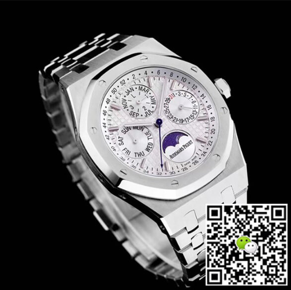 Replica Audemars P1g*et Royal Oak 26574ST.OO.1220ST.001 1:1 Best Edition APS Factory White Dial